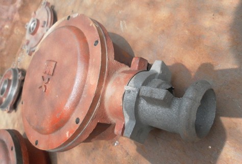 南洋防爆電機(jī)有限公司生產(chǎn)的防爆電機(jī)接線盒實物圖